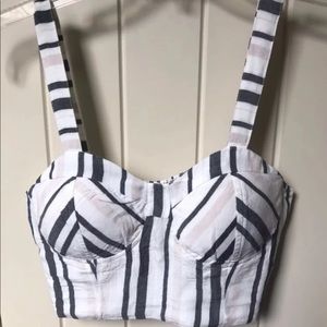 Cropped American eagle tank top